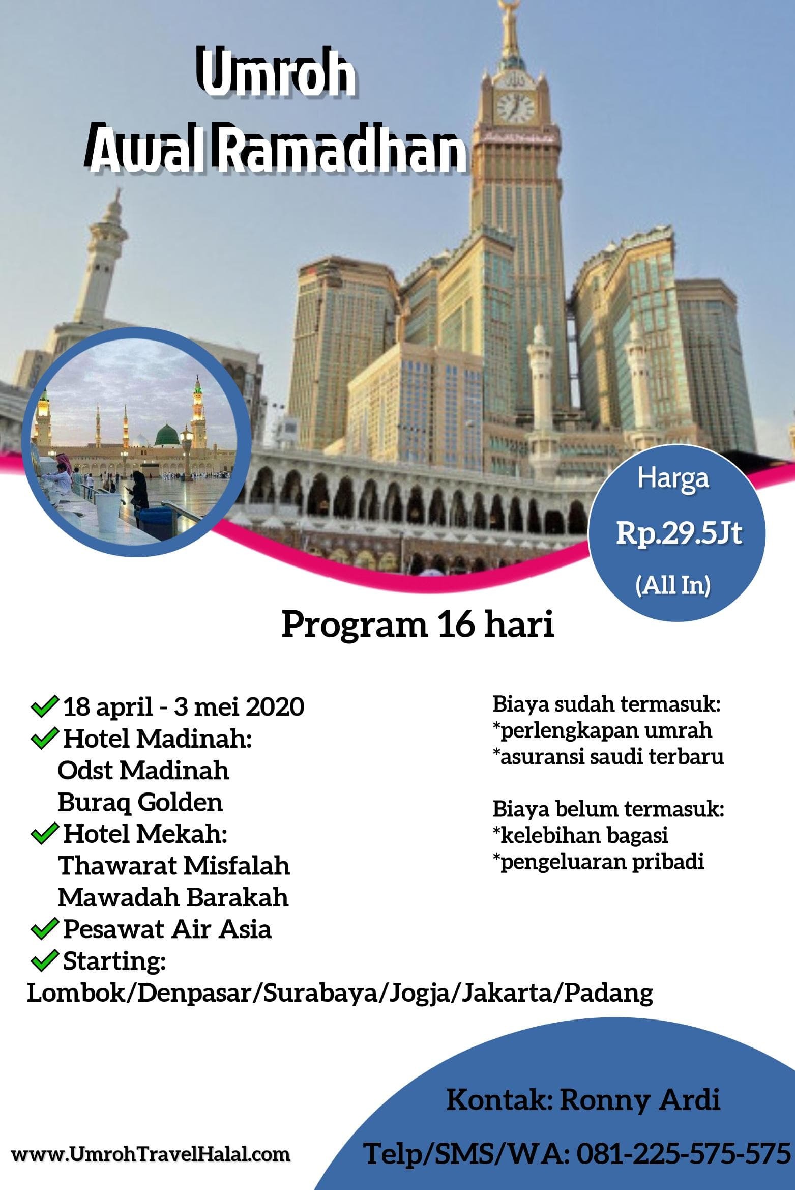 Umroh Tengah Ramadhan