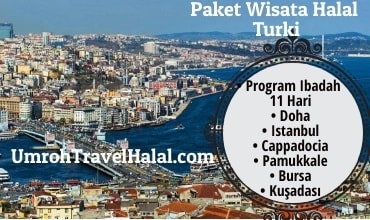 Paket Tour Wisata Halal Turki Klasik & Cappadocia (10 Hari)